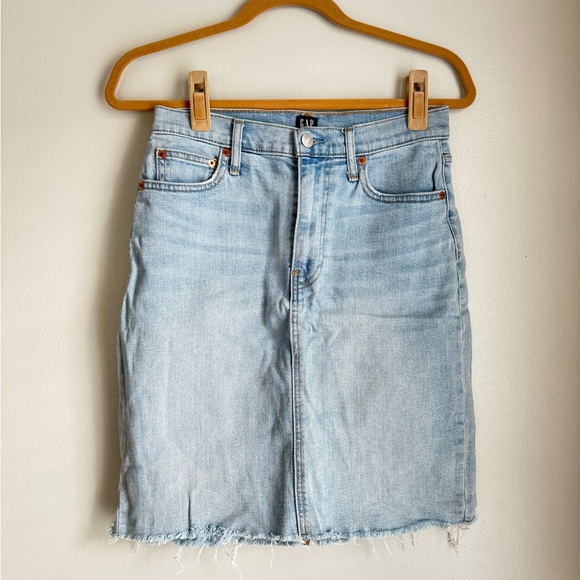 GAP Dresses & Skirts - GAP Denim Blue Skirt